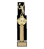 ODAK KUPA - Figürlü Kupalar - Tenis Erkek Figürlü Kupalar FG-047 A - 45 cm