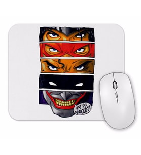 Batman Joker Wonder Woman Mouse Pad
