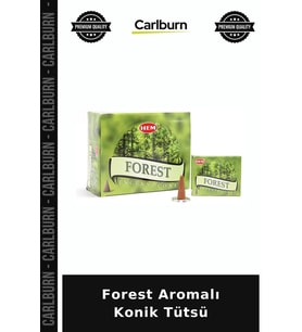 Özel Üretim Doğal Koku Orman Esintisi Meditasyon Aromaterapi Ev Dekor Forest Aromalı Konik Tütsü