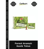 Özel Üretim Doğal Koku Orman Esintisi Meditasyon Aromaterapi Ev Dekor Forest Aromalı Konik Tütsü