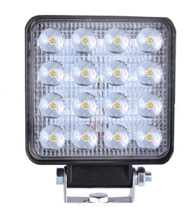 Off Road Gündüz Farı 16 Led Kare Çalışma Lambası 48 Watt