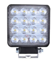 Off Road Gündüz Farı 16 Led Kare Çalışma Lambası 48 Watt