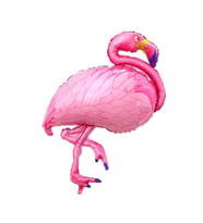 Pembe Flamingo Folyo Balon-