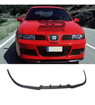 Seat Leon mk1 mk2 Cupra R Uyumlu Ön Lip Mat Siyah Ön Tampon Lip