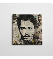 Johhny Deep Kare Kanvas Tablo