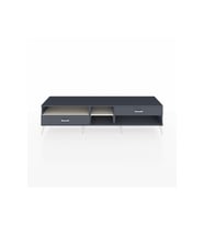 Hyperion TV Ünitesi 2 Raflı 2 Çekmeceli  220x44x51 Antrasit-Aytaşı/Antrasit