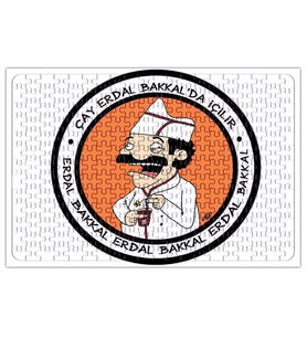 Çay Erdal Bakkalda İçilir 02 Puzzle 240 Parça Yapboz