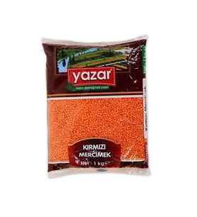 Yazar Yerlı Kırmızı Mercimek 1Kg