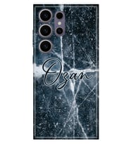 Samsung Galaxy S21 S22 S23 S24 S25 S26 Ultra Plus FE Kılıf İsim Yazılı Kişiye Özel - Model-3 (Çok Renkli)
