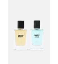 ZARA TENDER AMBER EAU DE PARFUM + ZARA ANTIQUE BROWN EAU DE PARFUM 2 X100 ML