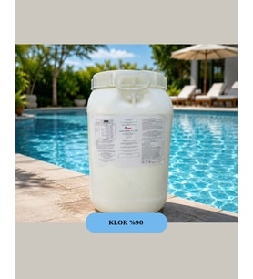 Havuz Toz Klor %90'lık 25 Kg