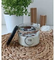 Kahve Kokulu El Yapımı Dekoratif Mum