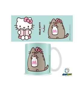 Pusheen ve Hello Kitty Kupa Bardak Tek Adet K0378