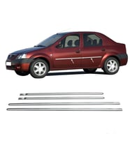 Dacia Logan Krom Kapı Çıtası Takımı 2008 Üzeri Paslanmaz Çelik