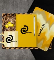 eJOYA Kişiye Özel Defter & Kalem & Kupa & Mousepad & Usb Bellek Hediye Kutusu 113060
