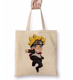 Chibi Boruto Uzumaki Bez Çanta Uzun Saplı