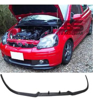 Toyota Yaris Cupra R Uyumlu Ön Lip Mat Siyah Ön Tampon Lip