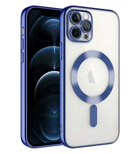 iPhone 14 Pro Max Kılıf Kross Magneticsafe Kapak - Lacivert