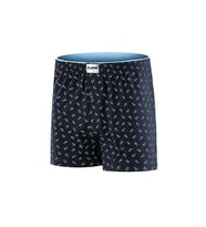 Yıldız 43 Erkek Çapa Desenli Penye Havlu Bel Rahat Düğmeli Boxer