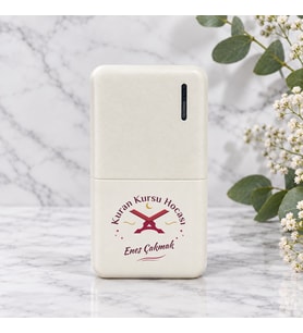 Kuran Kursu Hocasına İsme Özel Powerbank