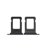 iPhone 14 Pro Sim Yuvası Sim Kart Tepsisi Siyah Renk Çift