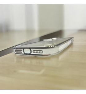 İPHONE 11 Şeffaf Desenli Kaliteli Silikon Telefon Kılıfı (Açık Gri)