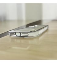 İPHONE 11 Şeffaf Desenli Kaliteli Silikon Telefon Kılıfı (Açık Gri)