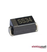 SS34 Diyot 3A 400V DO-214AB - 10 Adet