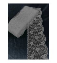 Güpür, Ekru Dantel Geniş Güpür 1 Top (14.5 Metre)