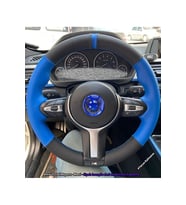 Bmw F30 M Araca Özel Direksiyon Kılıfı (nubuk Noktalı Yüzüklü)