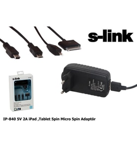 Çoklu Şarj Aleti 5V 2A iPad Tablet 5 pin Micro 5 pin Adaptör