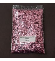 GLİTTER  EPOKSİ REÇİNE  SÜSLEME PULU ÜÇ BOYUTLU ELMAS GÖRÜNÜMLÜ NAİL ART MAKYAJ  SİM PEMBE 100 GR