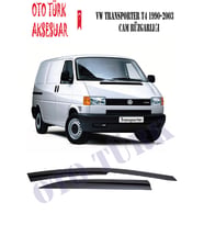 Vw Transporter T4 1990-2003 Mugen Cam Rüzgarlığı Sunplex (Siyah)