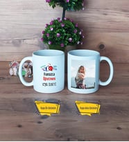 Fransızca Öğretmeni Kupa Bardak Beyaz Fotoğraflı Öğretmenler Günü Hediyesi
