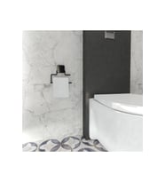 Decorev DC-5056 Dekoratif Siyah Tuvalet Kağıtlık Kapaksız Modern Banyo Aksesuarı
