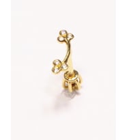 14 Ayar Altın Piercing Tragus Küpe