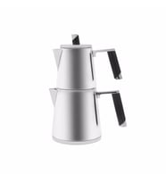 Karaca PowerSteel 316+ Çelik İndüksiyon Tabanlı Blend Midi Çaydanlık Takımı