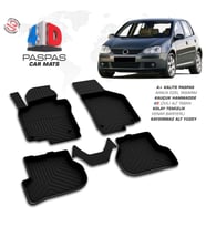 VW Golf 5 4D Araca Özel Havuzlu Kauçuk Paspas 2004 ve Üzeri (Karışık)