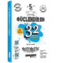 5. Sınıf Matematik Güçlendiren 32 Haftalık Denemeleri Ankara Yayıncılık