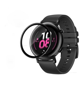 Huawei Watch GT 2E 46mm Vitality Full Ekran Nano Saat Koruyucu (Siyah)