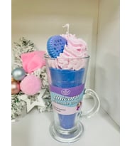 Unicorn Milkshake Candle