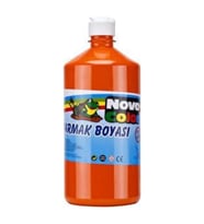 Nova Color Parmak Boyası Turuncu 1 KG Turuncu Parmak Boyası (Karışık)