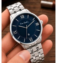 Pierre Cardin Damat Ve Takım Elbiseye Özel 2 Yıl Garantili Çelik Kordon Erkek Kol Saati VS.BLKT.1075