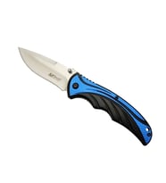 Mtech Handsome 454 Mavi Kamp Çakı 20cm - Yarı Otomatik, Kemerlikli