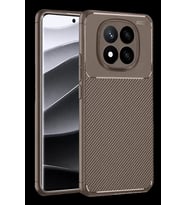 Xiaomi Redmi Note 14 Pro 4G Uyumlu Kılıf Auto Focus Karbon Kapak - Gri