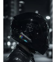 Bluetooth 5.3 Kask İçi Intercom Kulaklık 1000 M Mesafe 1000 Mah