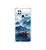 PrintiFy Xiaomi Pococ40 ile Uyumlu Simya Serisi Sonsuz Akış Tasarımlı Uv Baskılı Köşe Korumalı Antişok Kılıf