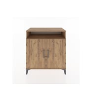 Hyperion Şifonyer Tek Raflı 2 Kapaklı 88x44x96 Çam-Çam