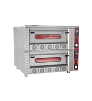 Himaksan Çift Katlı Pizza Fırını Tüplü 4 + 4 Pizza