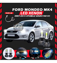 Ford Mondeo MK4 2007-2014 Uzun Far Uyumlu Şimşek Etkili Led Xenon Pro Series H1
